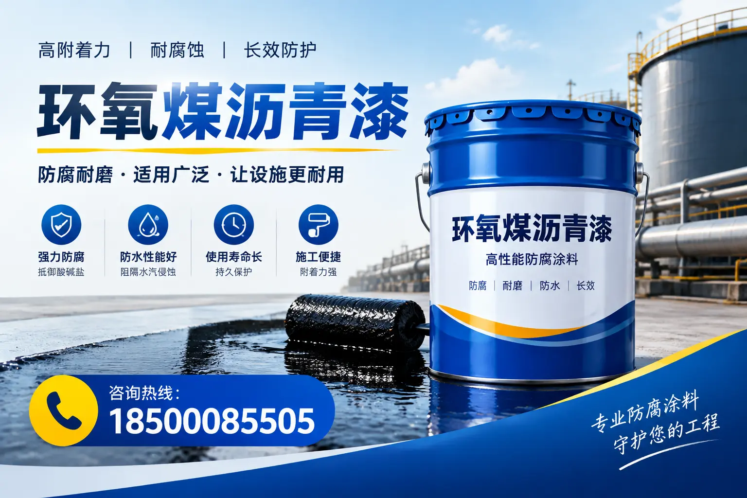 环氧煤沥青漆与其他涂料的对比分析，助力韶关企业决策